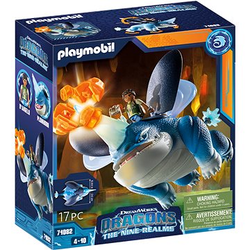 

Playmobil 71082 Dragons: The Nine Realms - Plowhorn & D'Angelo