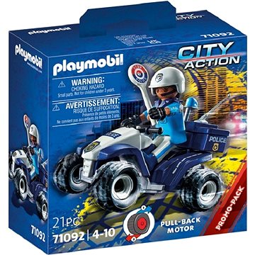 

Playmobil 71092 Policejní rychlostní čtyřkolka