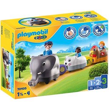 

Playmobil Můj tahací vláček se zvířátky