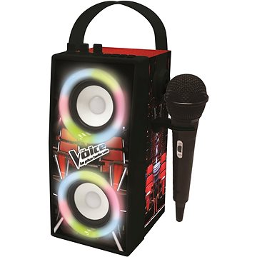 

Lexibook Přenosný reproduktor The Voice s mikrofonem a světelnými efekty