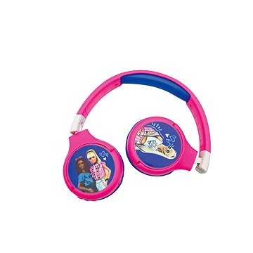 

Lexibook Skládací bezdrátová Bluetooth sluchátka Barbie