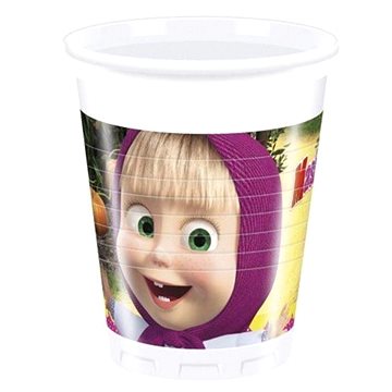 

Kelímky máša a medvěd - 200 ml - 8 ks