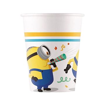 

Papírové kelímky mimoni, 200 ml, 8 ks