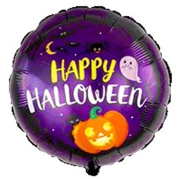 

Balónek foliový - Happy Halloween - kulatý - 45 cm
