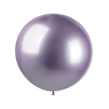 

Balónky chromované 5 ks fialové lesklé - 80 cm