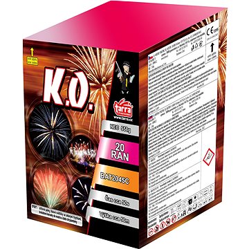 

Ohňostroj - Baterie výmetnic k.o. 20 ran