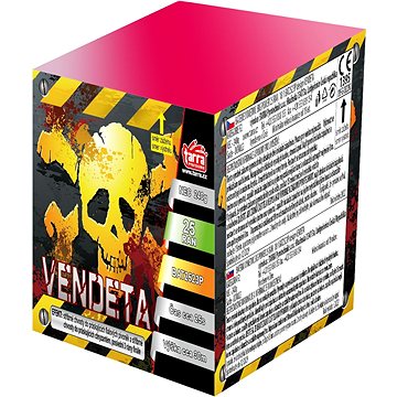 

Ohňostroj - Baterie výmetnic vendeta 25 ran