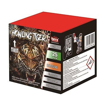 

Ohňostroj - Baterie výmetnic howling tiger 25 ran