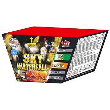 

Ohňostroj - Baterie výmetnic sky waterfall 25 ran