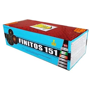 

Ohňostroj - Baterie výmetnic finitos 151 ran