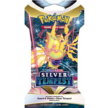 Pokémon TCG: SWSH12 Silver Tempest - 1 Blister Booster - Karetní hra