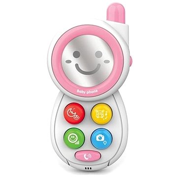 

Huanger telefon Smile Růžový