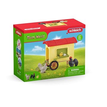 

Schleich Pojízdný kurník 42572