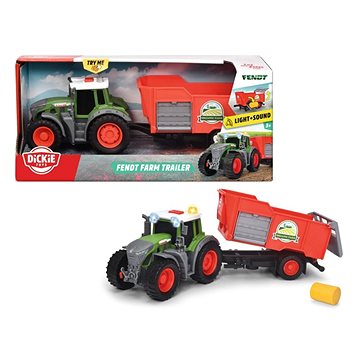 

Traktor Fendt s přívěsem 26cm