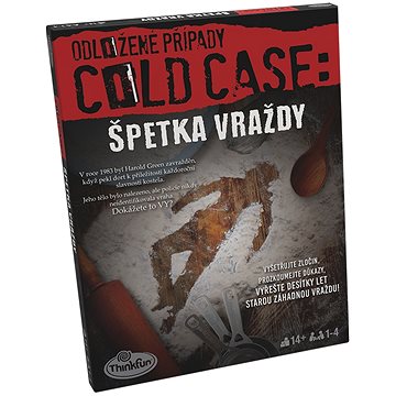 

ThinkFun hry 765331 ThinkFun Odložené případy: Špetka vraždy