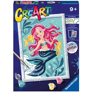 

Ravensburger 236213 CreArt Okouzlující mořská panna