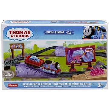 

Fisher-Price Mašinka Tomáš Vláčkový set s tahací kovovou mašinkou