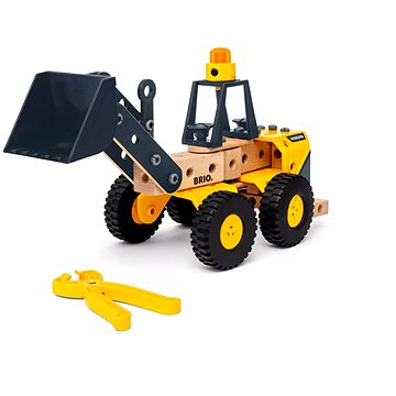 

Brio Herní Sety 34598 Stavebnice Brio Builder Kolový Nakladač Volvo