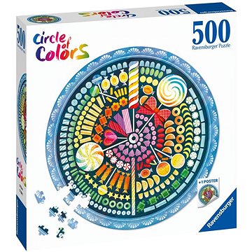 

Ravensburger Puzzle 173501 Sladkosti 500 Dílků