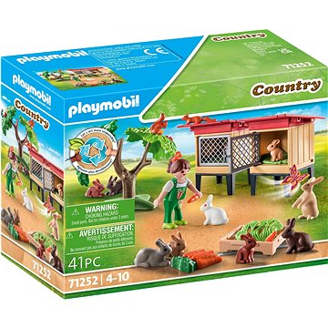 

Playmobil 71252 Králíkárna