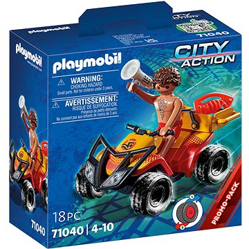 

Playmobil 71040 Záchranář-čtyřkolka