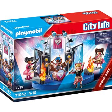 

Playmobil 71042 Hudební skupina