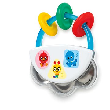 

BABY EINSTEIN Tamburína s chrastítkem 3m+