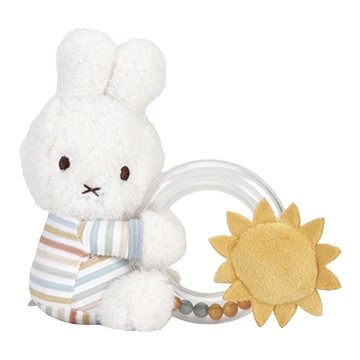 

Chrastítko s korálky králíček Miffy Vintage Proužky