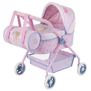 

DeCuevas 86051 Můj první kočárek pro panenky s taškou GALA 2023 - 56 cm