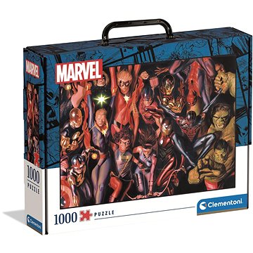 

Puzzle 1000 dílků v kufříku - Marvel