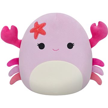 

Squishmallows Růžový krab Cailey, 20 cm