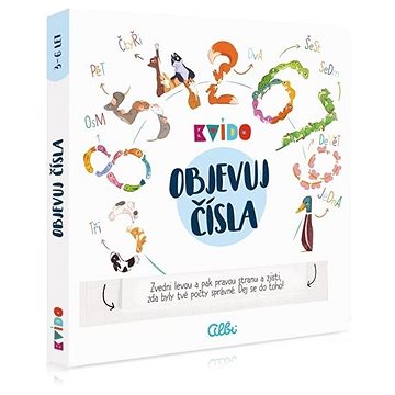 

Kvído - kniha Objevuj čísla