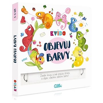 

Kvído - kniha Objevuj barvy