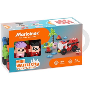 

Mini Waffle City Hasičský vůz 80 ks