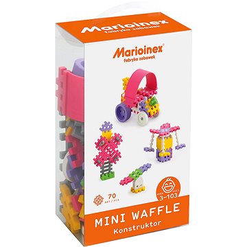

Mini Waffle Constructor Modré 140 ks