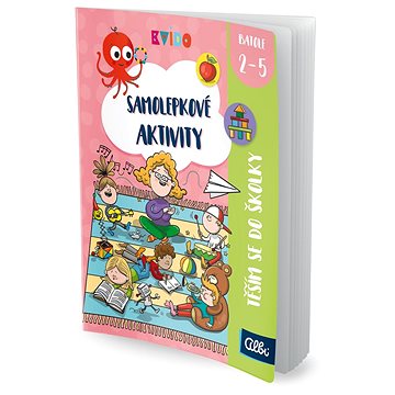Kvído - samolepkové aktivity - Těším se do školky