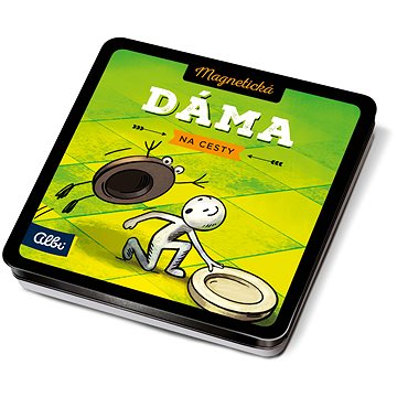 Magnetické hry na cesty - Dáma
