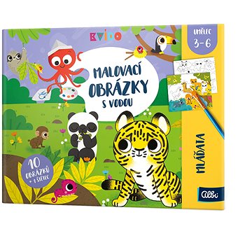 

Kvído - Malovací obrázky s vodou 3+ - mláďata