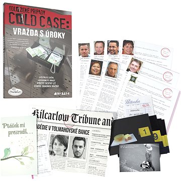 

ThinkFun Odložené případy: Vražda s úroky
