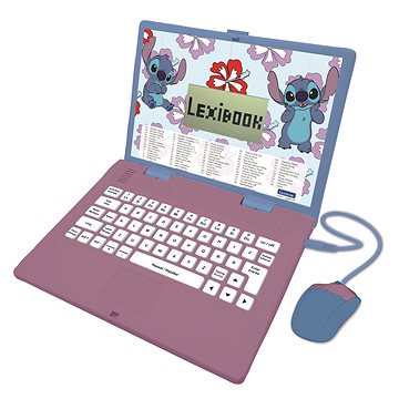 

Dvojjazyčný vzdělávací notebook Stitch – 124 aktivit (CZ/EN)
