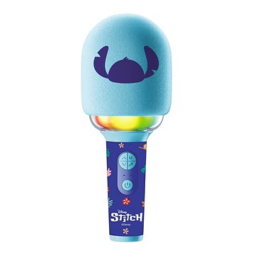 

Stitch Bluetooth/Bezdrátový Karaoke Mikrofon se zvukem a světelnými efekty