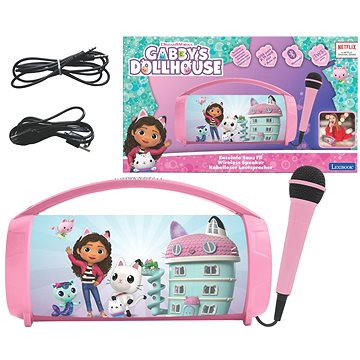 

Lexibook Gabby’s Dollhouse Bluetooth® Světelný reproduktor s mikrofonem