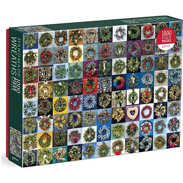 

GALISON Puzzle Vánoce - Věnce 1000 dílků