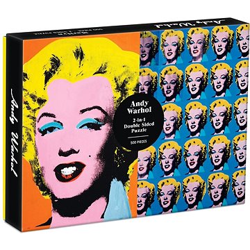 

GALISON Oboustranné puzzle Andy Warhol Marilyn 500 dílků