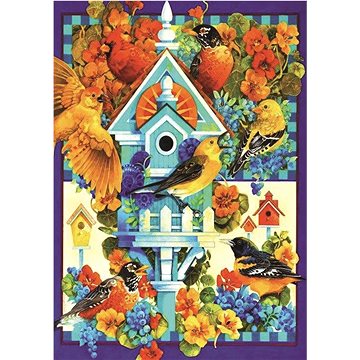 

BLUEBIRD Puzzle Zvířata - Ptačí útočiště 1000 dílků