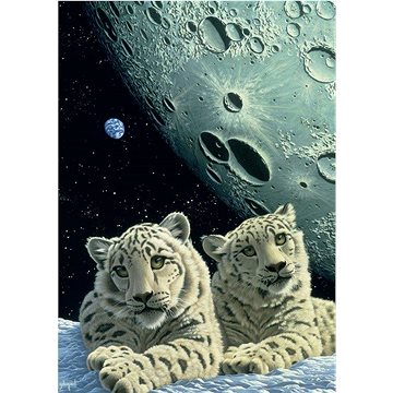 

GRAFIKA Puzzle Zvířata - Doupě sněžných leopardů 1000 dílků