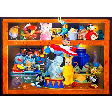 

BLUEBIRD Puzzle Stavby - Přeplněný dům 1000 dílků