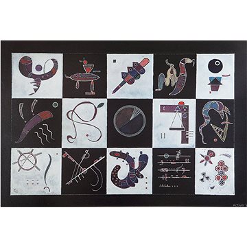

BLUEBIRD Puzzle Umění - Umění - Quinze - Patnáct, 1959, 1000 dílků