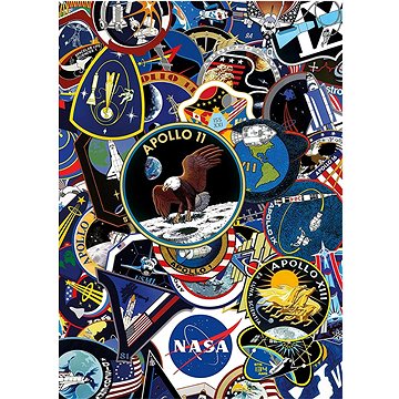

AQUARIUS Puzzle NASA: Nášivky misí 1000 dílků