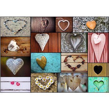

GRAFIKA Puzzle Lidé 1 - Koláž - Láska 1000 dílků
